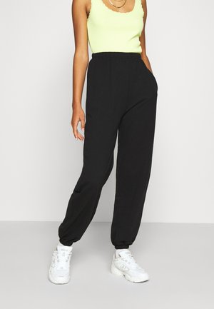 Tracksuit bottoms - black