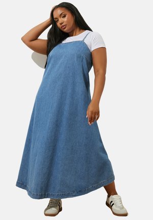 Yours Clothing Farkkumekko - blue