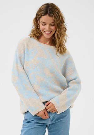 CRTEMIKKA KNIT PULLOVER - Pulover - cashmere blue paisley