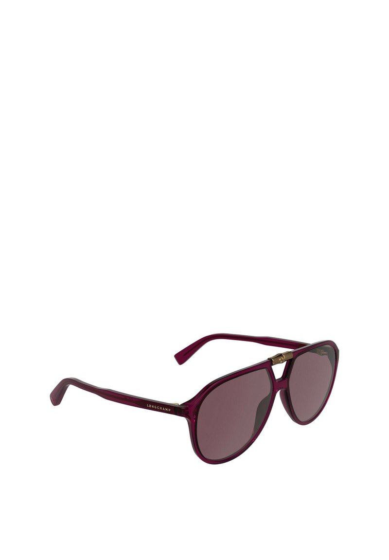 Longchamp Women\'s Burgundy Sunglasses Metallic Red Burgundy with Case NWT Longchamp Eyewear Introduces Two Burgundy Colored Sunglass  main image 3