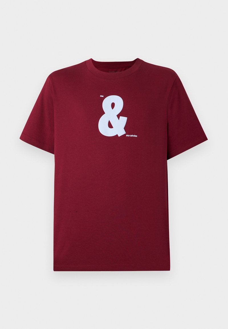 Calvin Klein Jeans T-shirt print rood