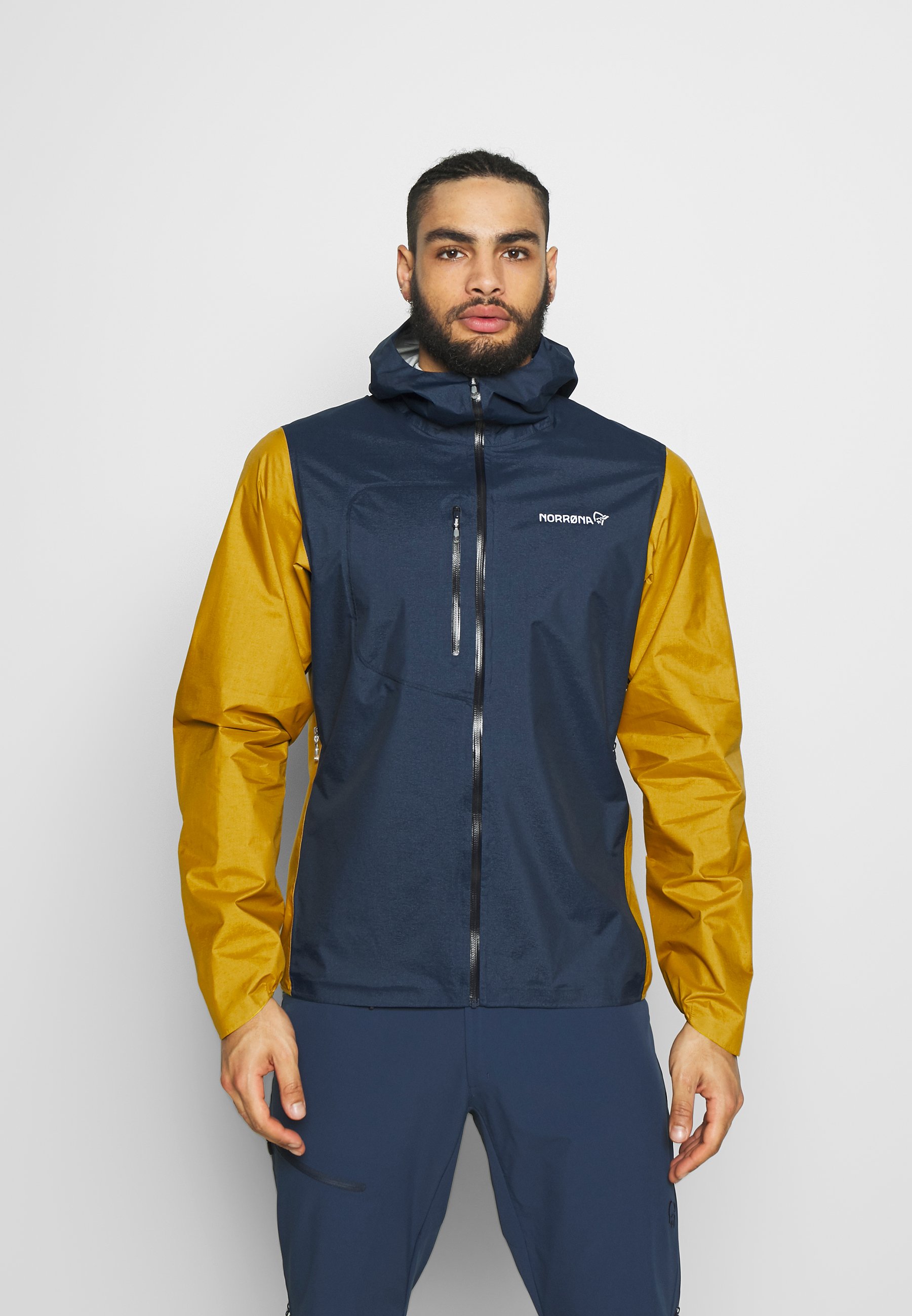 Norrøna BITIHORN JACKET Hardshell jacket golden palmblå Norrøna BITIHORN JACKET Hardshell jacket golden palmblå