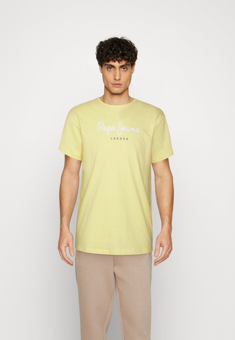 Pepe Jeans EGGO - T-shirt estampada - fresh yellow