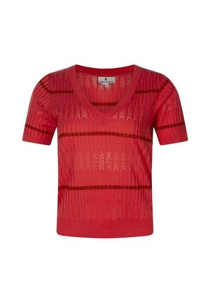 Freeman T. Porter PULLS - T-shirt print - rouge