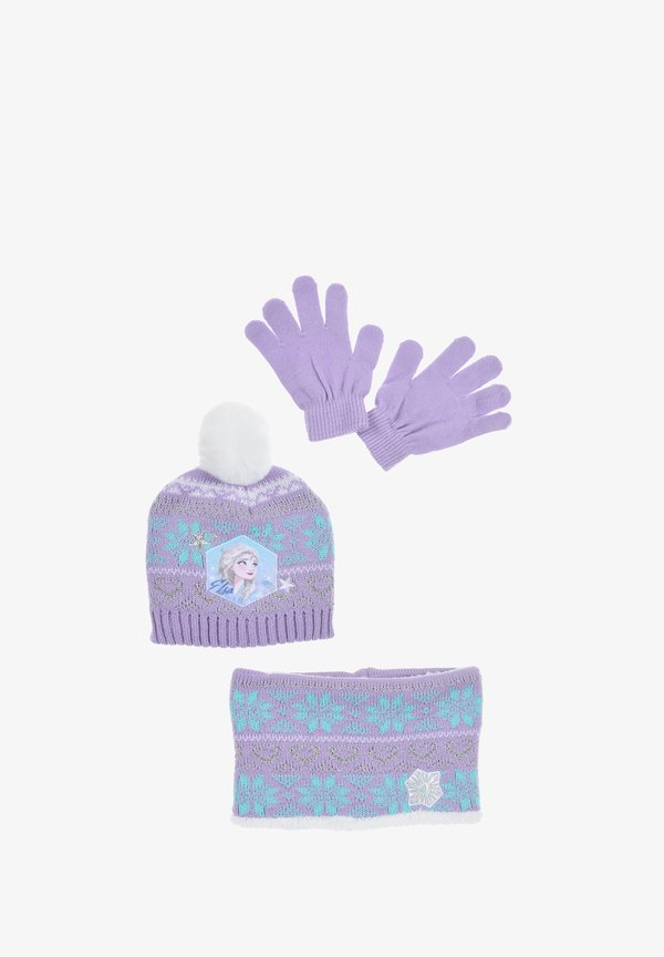 WINTER SET TLG - Fingerhandschuh - lila