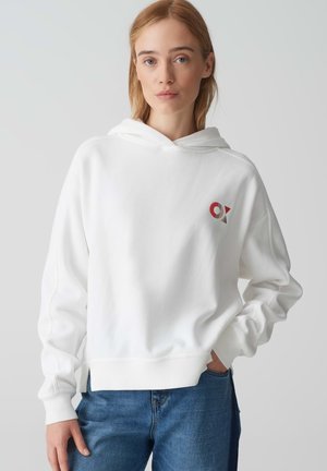 Felpa con cappuccio - milk