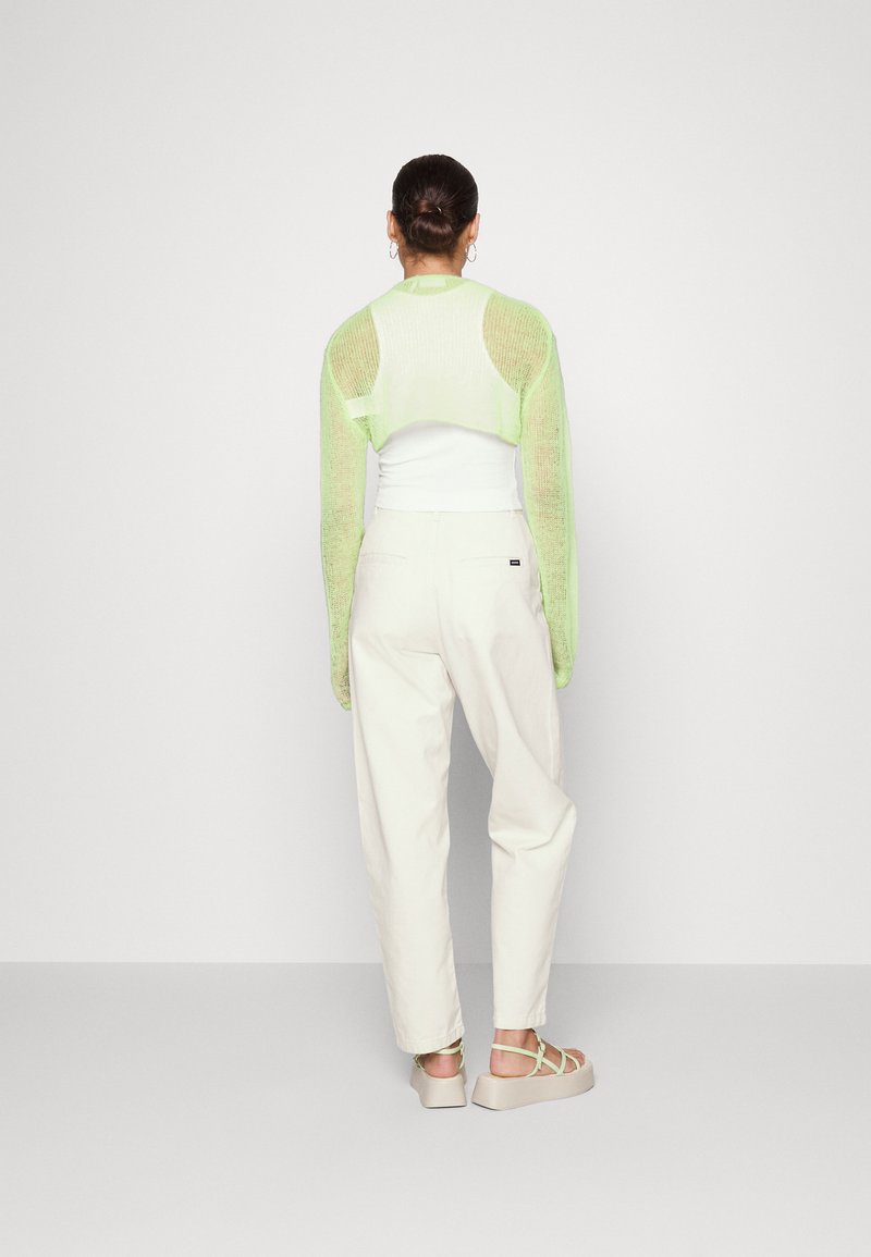 Damen Strickjacken | Weekday LIZ Strickpullover green/grün - QR36732 Damen Strickjacken | Weekday LIZ Strickpullover green/grün - QR36732