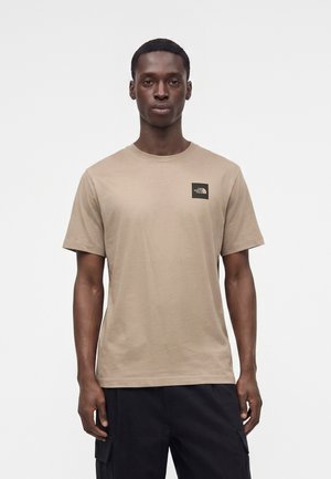 The North Face, EVOLUTION BOX HALF DOME REGULAR SHORT SLEEVE TEE - T-shirts basic - stone slab