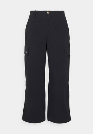 Vero Moda Petite, VMRILEY LOOSE PANT - Παντελόνι cargo - black