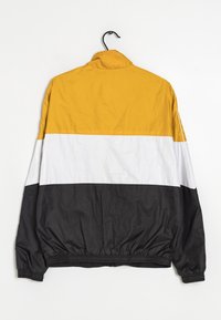 Bershka Light jacket - black/yellow/white