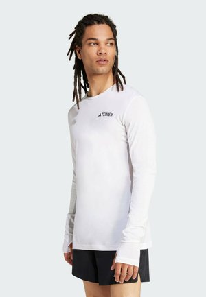 XPERIOR CLIMACOOL+ LONG SLEEVE - Long sleeved top - white