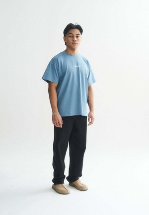 MARIA COMMUNITY   - Print T-shirt - light blue