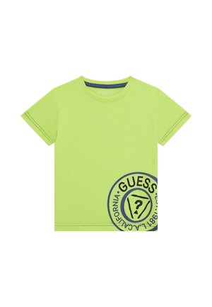 T-shirt con stampa - grün