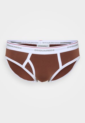 Dsquared2 CANADIAN HERITAGE BRIEF - Slip - dark brown
