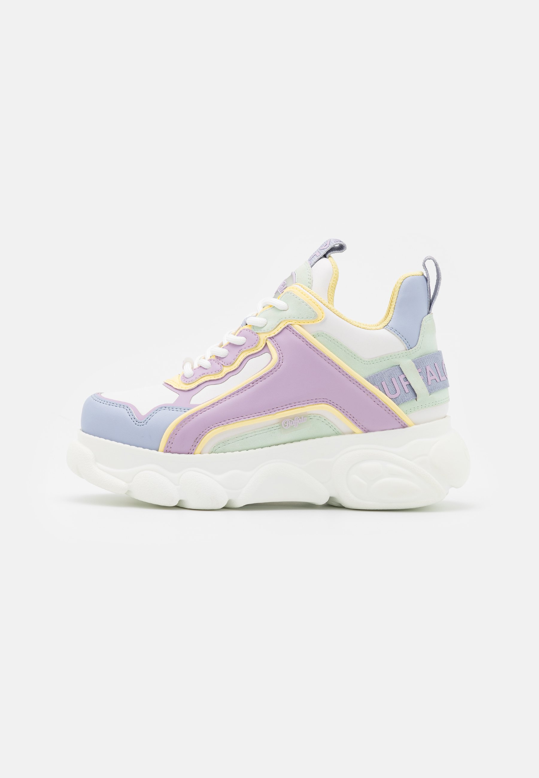 Buffalo VEGAN CHAI - Sneakers laag - white/multicolor/wit - Zalando.nl