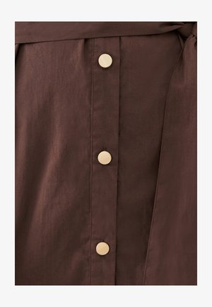 WILLA, BEA FRILLED - Maxikjoler - chocolate