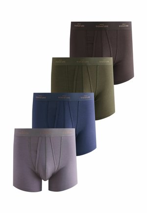 SIGNATURE COLOUR A-FRONTS FOUR PACK - Boxers - purple green blue