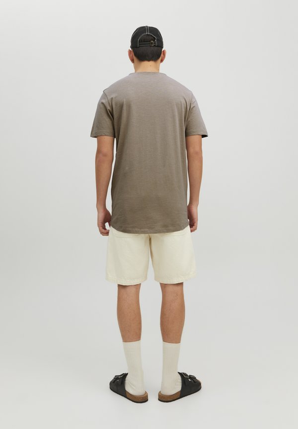 JJEBASHER TEE O NECK  - Basic T-shirt - beige4