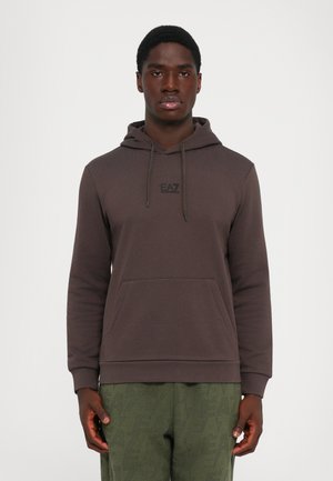 TRAIN CORE HOODIE - Sweatshirt - chocolate brown