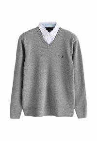 MOCK - Jersey de punto - charcoal grey