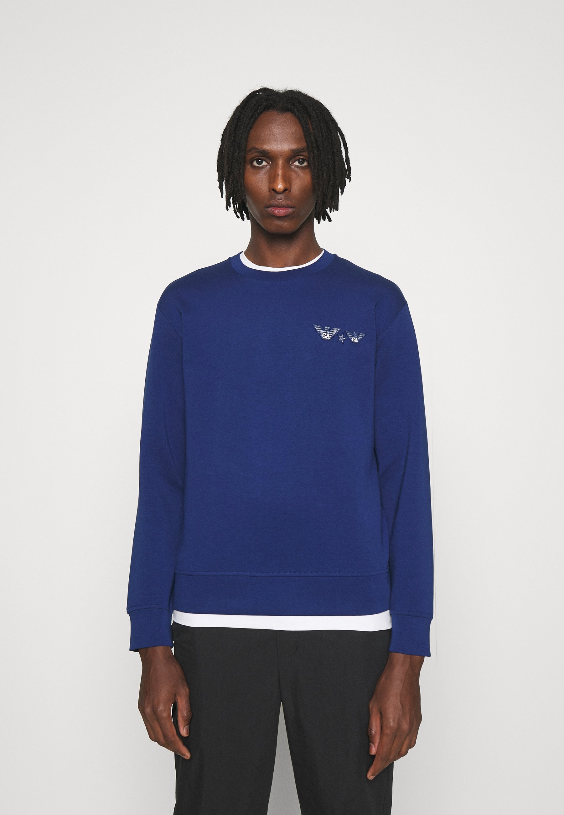 Emporio Armani Sweatshirt - colonia blu/royal