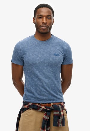VINTAGE LOGO  - Basic T-shirt - tidal blue spacedye