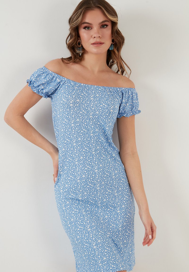 LELA REGULAR FIT - Kotelomekko - baby blue