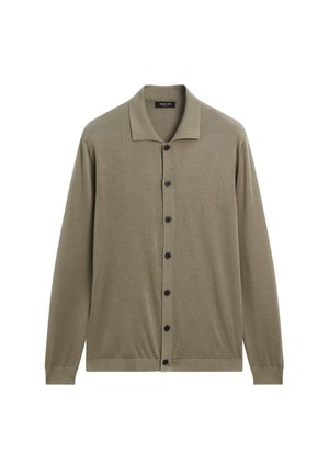 Massimo Dutti Strickjacke - green