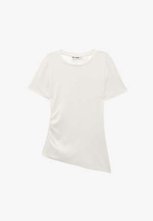 Koton, ASYMMETRIC T-SHIRT. - T-Shirt print - beige