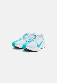 Nike Performance PEGASUS PLUS - Road running shoes - pure platinum/dusty cactus/white/black