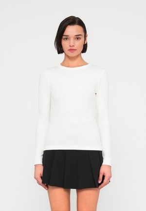 JDYREX O NECK  - Long sleeved top - cloud dancer