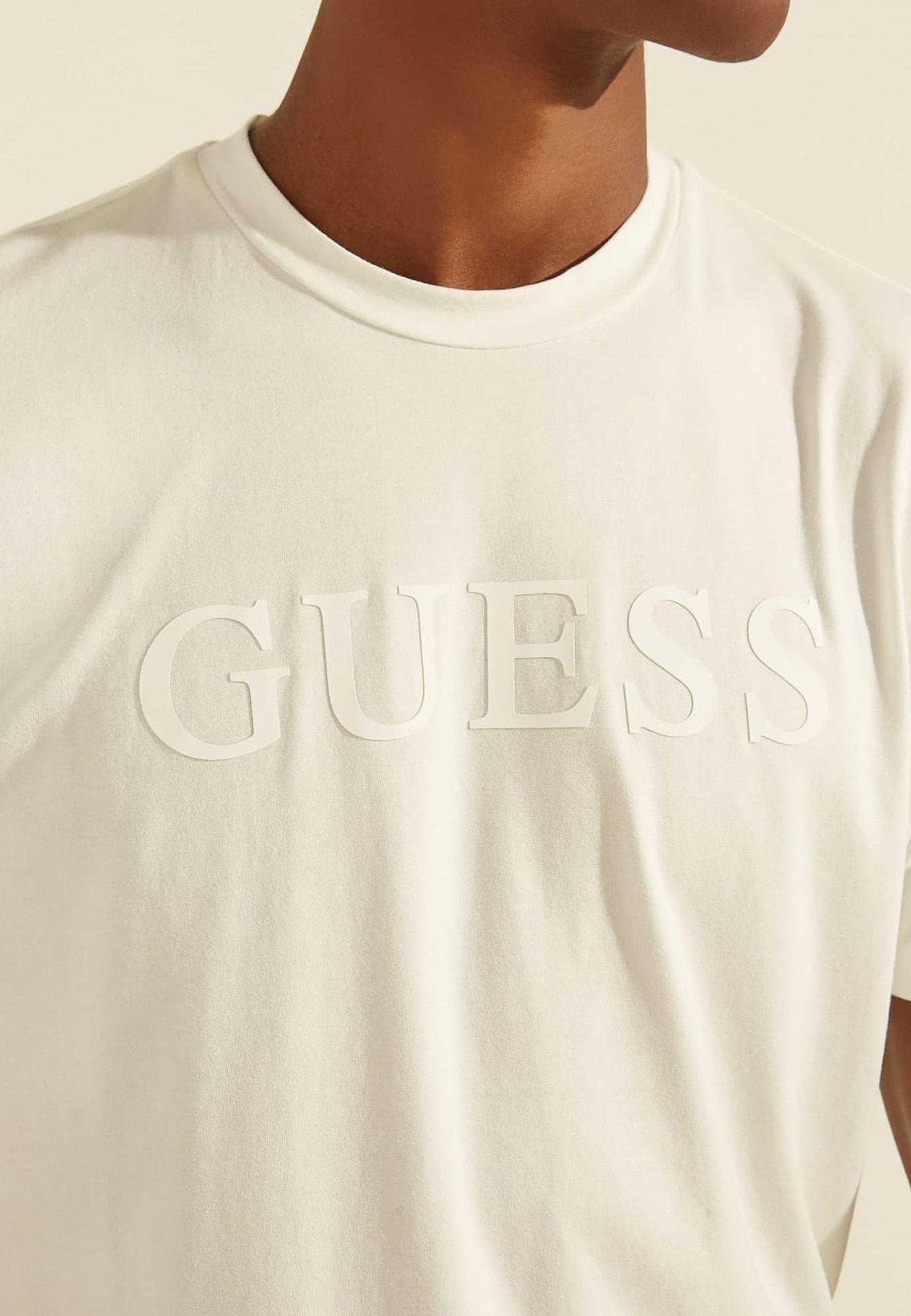 Guess FRONTLOGO - T-shirt con stampa - mehrfarbig/weiß/multicolore - Zalando .it