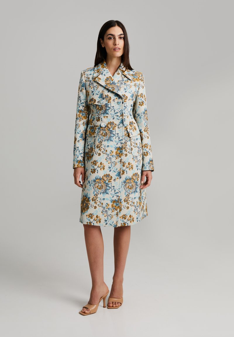 ANDIATA SOFI - Classic coat - blooming jacquard