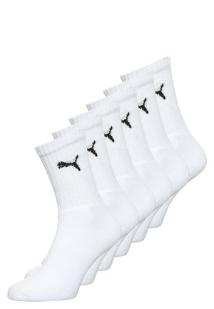 6 PACK - Sportsocken - white