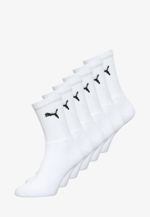 6 PACK - Sports socks - white