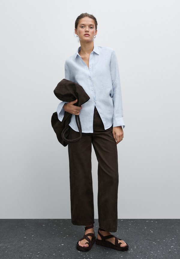 PINSTRIPED FLOWING  - Button-down blouse4