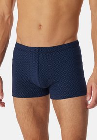 Schiesser RETRO  3ER PACK - Boxerkalsong - dunkelblau