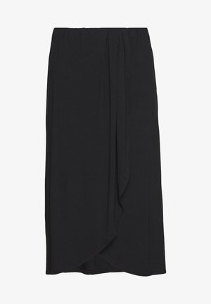 Pieces, Jupe portefeuille - black