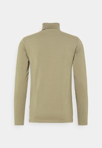 Lindbergh ROLL NECK TEE - Camisola de manga comprida - dark sand