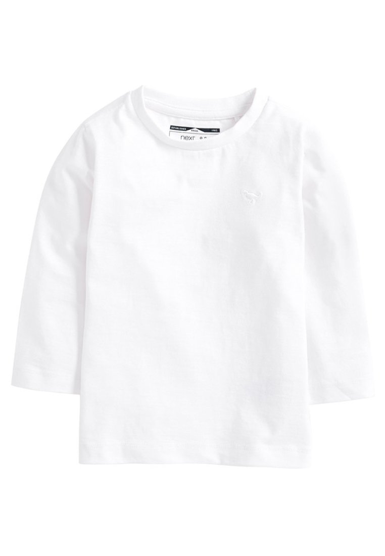 Next - PLAIN  - Top s dlouhým rukávem - white, Zvětšit