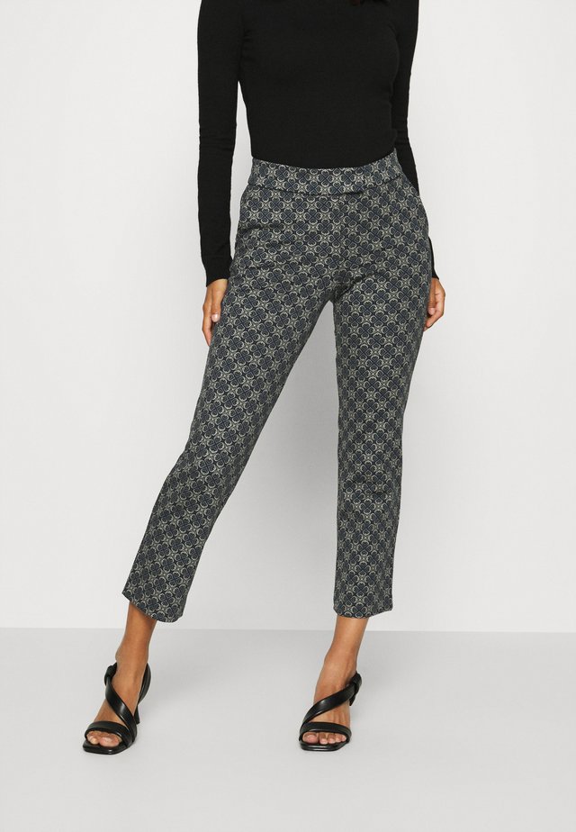 CROPPED PANTS - Trousers - royal blue