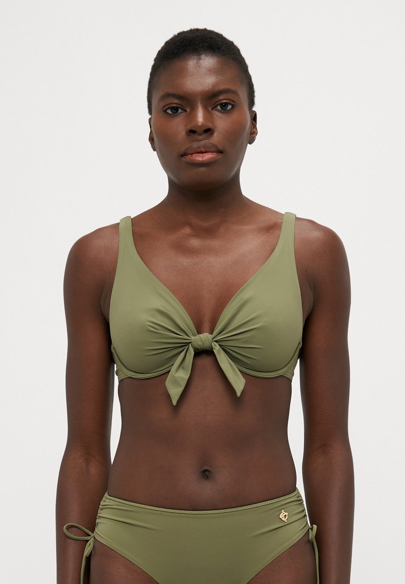 Triumph SUMMER TWIST - Gornji dio bikinija - sage green