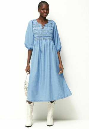 Denim dress - blue