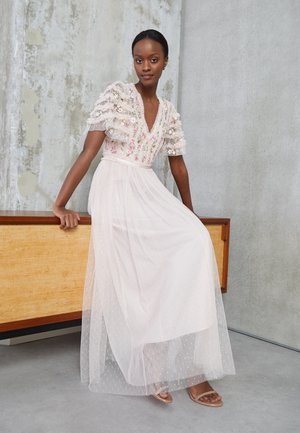 FLORENTINA SHORT SLEEVE BODICE ANKLE GOWN - Robe de cocktail - petal pink