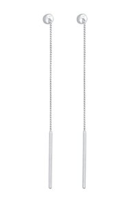 Elli SPARKLING BASIC - MIT KRISTALLEN VON SWAROVSKI® - Örhänge - silberfarben