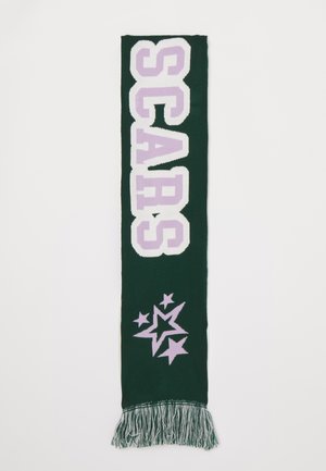 COLLEGE STAR SCARF UNISEX - Schal - electric green