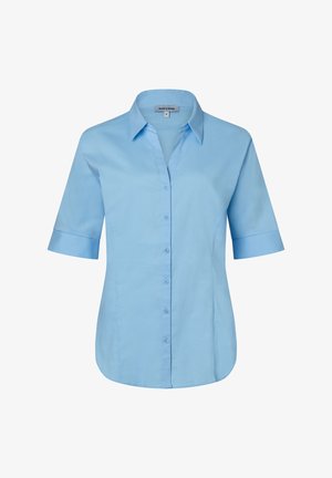 More & More, MORE & MORE KLASSISCHE, TAILLIERTE BASIC-BLUSE - Overhemdblouse - skyblue