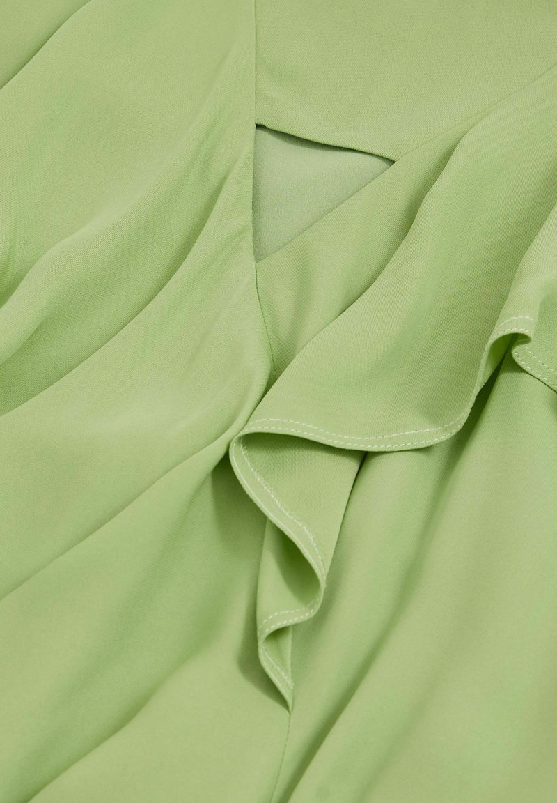 Reiss REGULAR FIT - ALBA RUFFLE-DETAIL - Maxi dress - green - Zalando