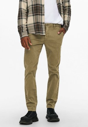 Stoffhose - light brown