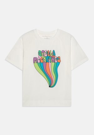 Stella McCartney Kids Majica kratkih rukava s printom - white